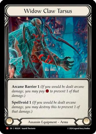 Widow Claw Tarsus (ROS241) - Rosetta Cold Foil