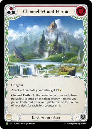 Channel Mount Heroic - LGS306 (LGS306) - Flesh and Blood: Promo Cards Cold Foil
