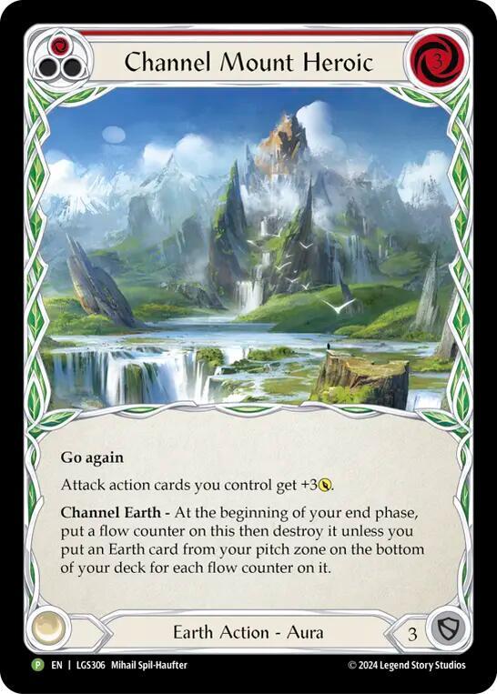 Channel Mount Heroic Cold Foil Promo