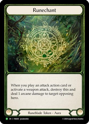 Runechant (Earth) - FAB265 (FAB265) - Flesh and Blood: Promo Cards Rainbow Foil
