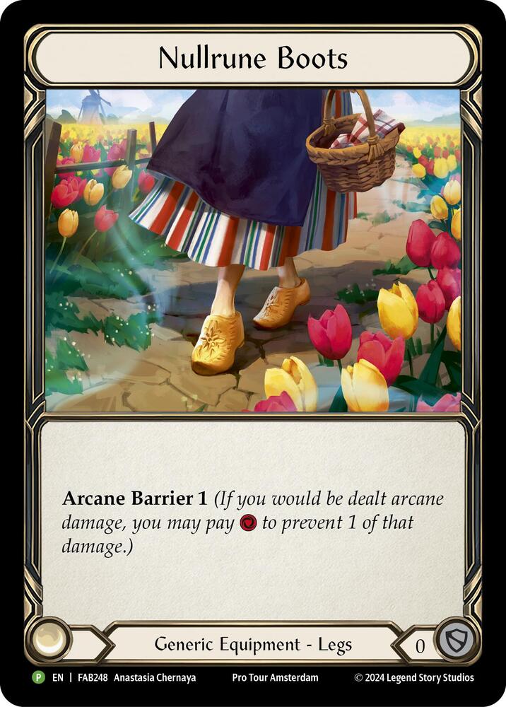 Nullrune Boots Rainbow Foil Promo