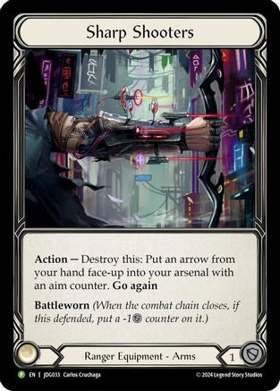Sharp Shooters - JDG033 (JDG033) - Flesh and Blood: Promo Cards Cold Foil