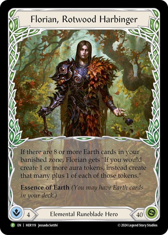 Florian, Rotwood Harbinger Rainbow Foil Promo