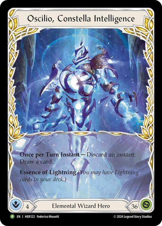 Oscilio, Constella Intelligence Rainbow Foil Promo
