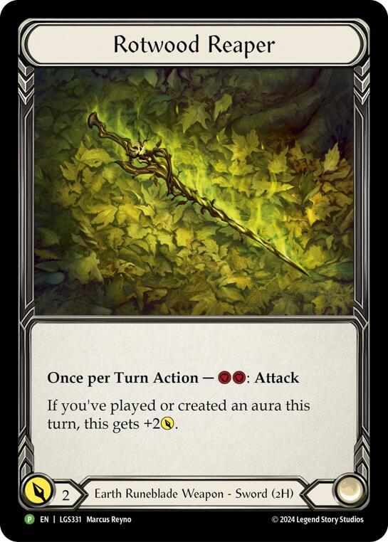 Rotwood Reaper Rainbow Foil Promo