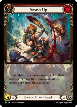 Smash Up (Extended Art) - FAB272 (FAB272) - Flesh and Blood: Promo Cards