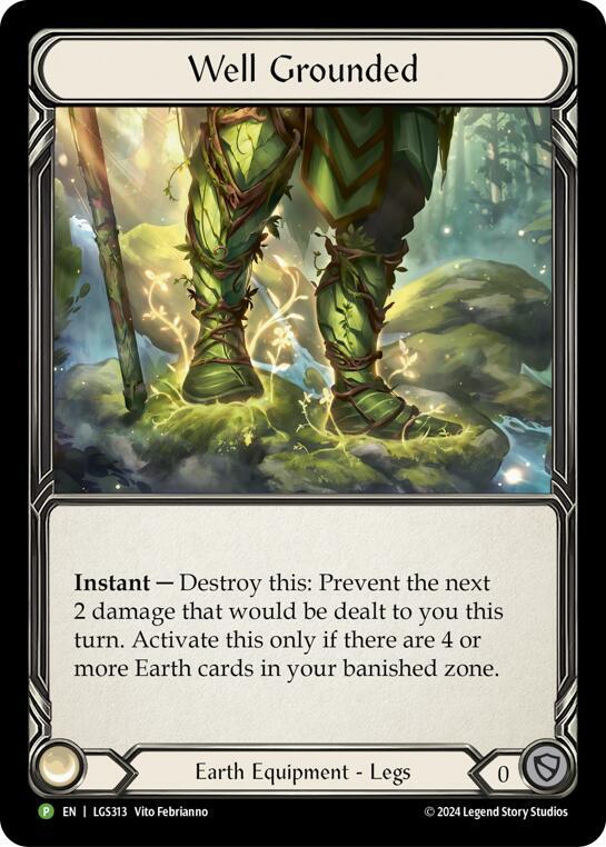 Well Grounded Rainbow Foil Promo