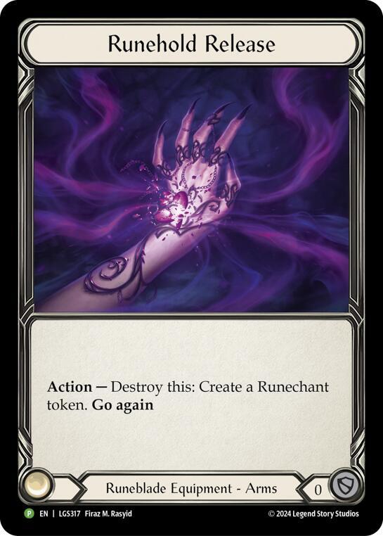 Runehold Release Rainbow Foil Promo
