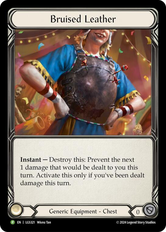 Bruised Leather Rainbow Foil Promo