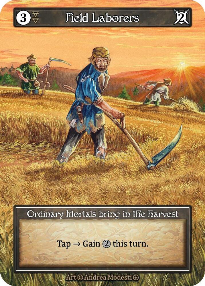 Field Laborers (Foil)