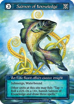 Salmon of Knowledge (Foil) - Arthurian Legends Foil