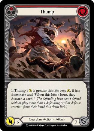 Thump (Red) (1HB010) - Historic Pack 1 Blitz Deck: Bravo