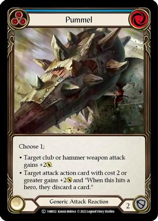 Pummel (Blue) (1HB022) - Historic Pack 1 Blitz Deck: Bravo