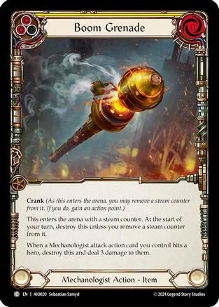 Boom Grenade (Yellow) (AIO020) - Armory Deck: Dash
