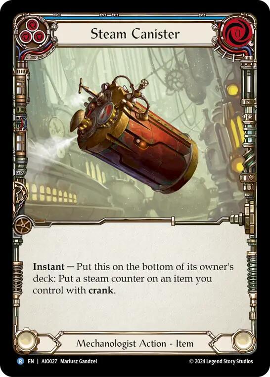 Steam Canister Armory Deck