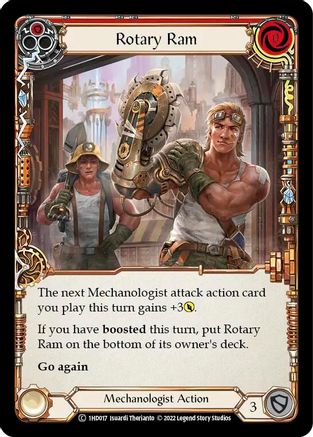 Rotary Ram (Red) (1HD017) - Historic Pack 1 Blitz Deck: Dash