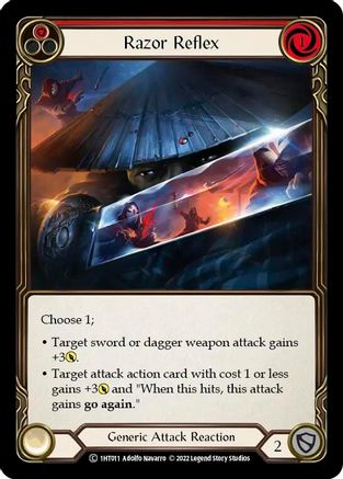 Razor Reflex (Red) (1HT011) - Historic Pack 1 Blitz Deck: Dorinthea