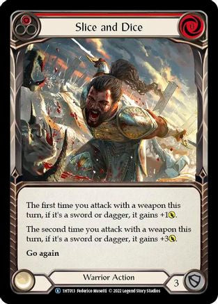 Slice and Dice (Red) (1HT013) - Historic Pack 1 Blitz Deck: Dorinthea