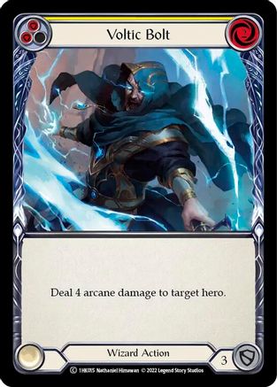 Voltic Bolt (Yellow) (1HK015) - Historic Pack 1 Blitz Deck: Kano
