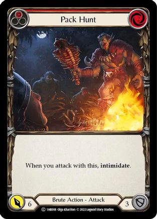 Pack Hunt (Red) (1HR008) - Historic Pack 1 Blitz Deck: Rhinar