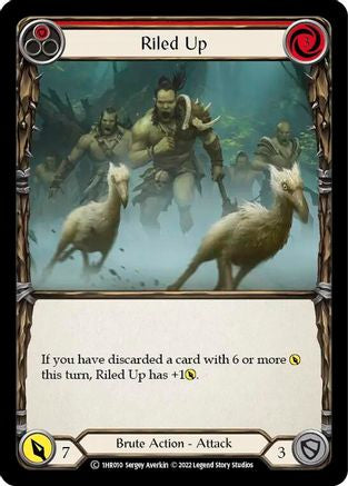 Riled Up (Red) (1HR010) - Historic Pack 1 Blitz Deck: Rhinar