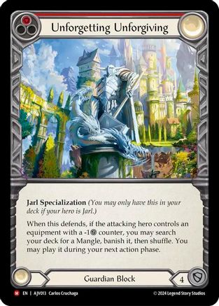 Unforgetting Unforgiving (AJV013) - Armory Deck: Jarl Vetreidi