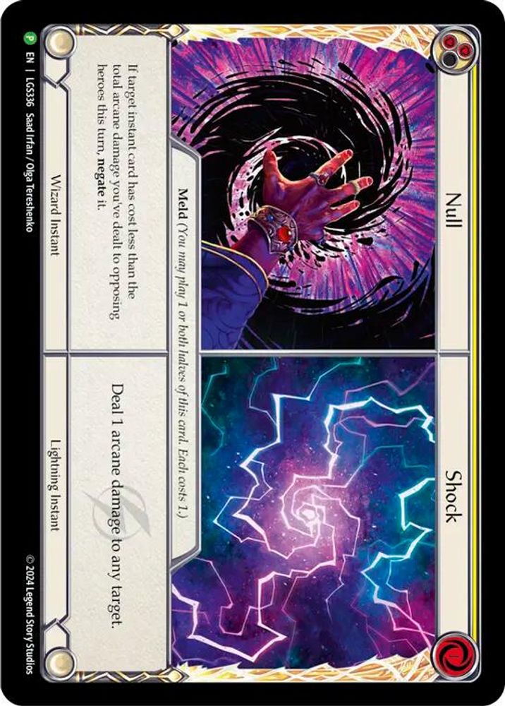 Null // Shock (LGS336) Cold Foil