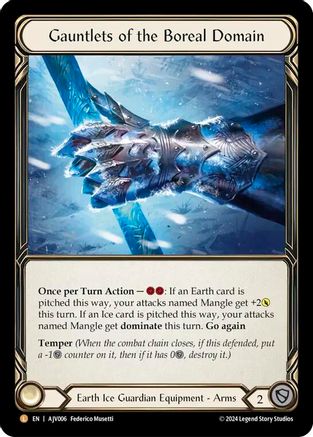 Gauntlets of the Boreal Domain (AJV006) - Armory Deck: Jarl Vetreidi Rainbow Foil