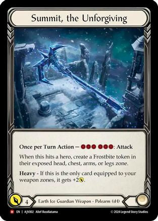 Summit, the Unforgiving (AJV002) - Armory Deck: Jarl Vetreidi Rainbow Foil