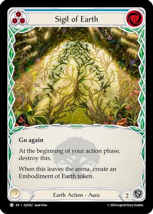 Sigil of Earth (AJV022) - Armory Deck: Jarl Vetreidi