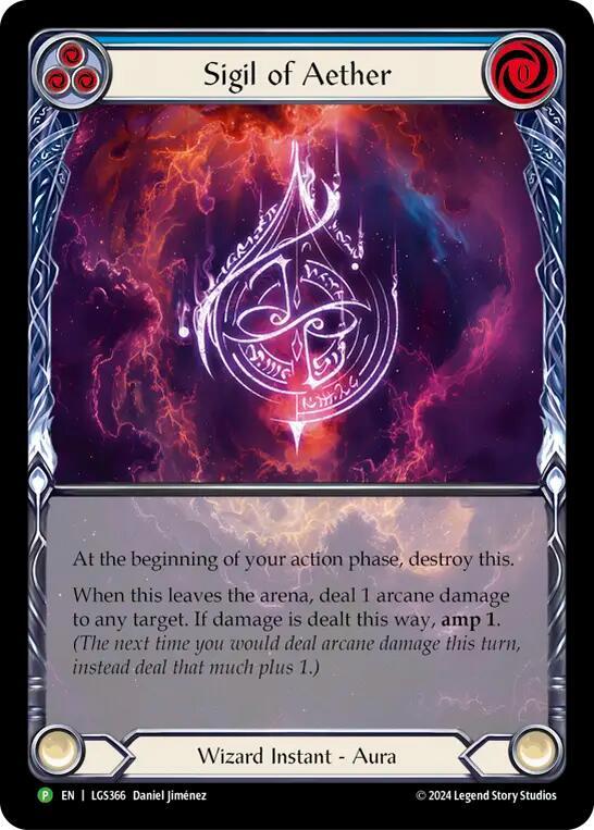 Sigil of Aether Rainbow Foil Promo