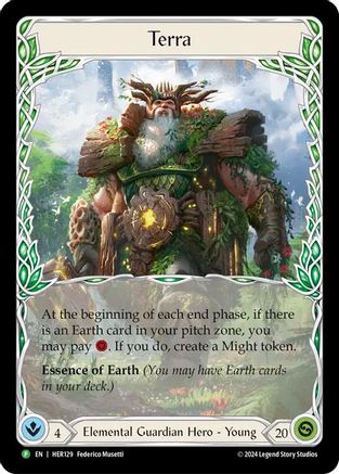Terra - HER129 (HER129) - Flesh and Blood: Promo Cards Cold Foil