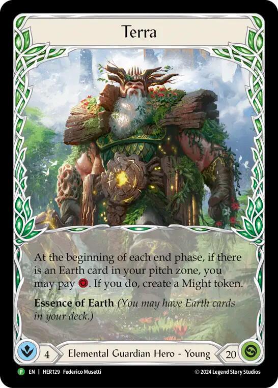 Terra Cold Foil Promo