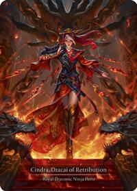 Cindra, Dracai of Retribution (Marvel) Cold Foil