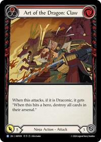 Art of the Dragon: Claw Rainbow Foil