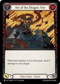 Art of the Dragon: Fire Rainbow Foil