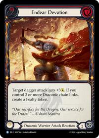 Endear Devotion (Red) Rainbow Foil
