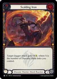 Scalding Iron (Red) Rainbow Foil