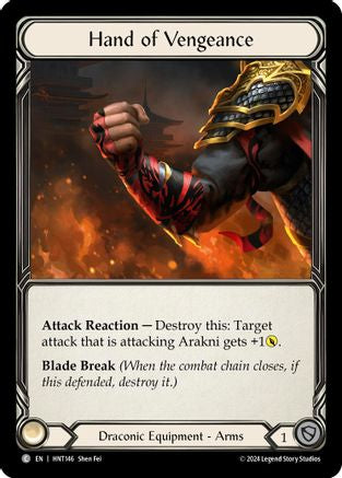 Hand of Vengeance (HNT146) Cold Foil