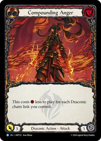 Compounding Anger (Red) Rainbow Foil