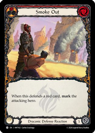 Smoke Out (Red) (HNT162) - The Hunted Rainbow Foil