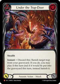 Under the Trap-Door Rainbow Foil