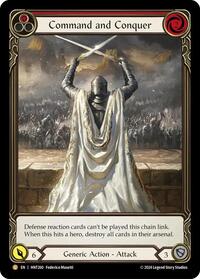 Command and Conquer (Extended Art) Rainbow Foil (Hunted)