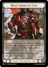 Blood Splattered Vest (Extended Art) Cold Foil