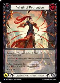 Wrath of Retribution (Extended Art) Rainbow Foil