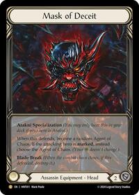 Mask of Deceit (Extended Art) Cold Foil