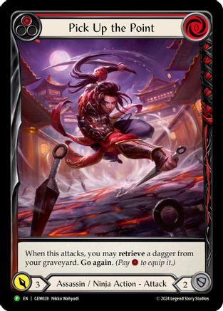 Pick Up the Point (Red) (GEM028) - GEM Pack 1 Rainbow Foil
