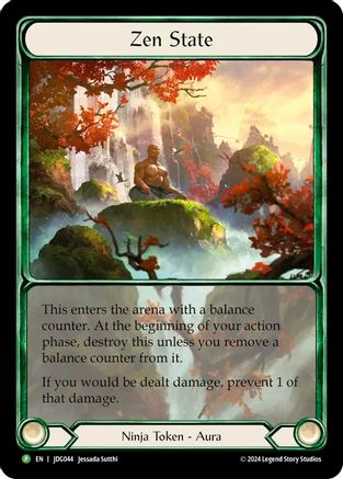 Zen State - JDG044 (JDG044) - Flesh and Blood: Promo Cards