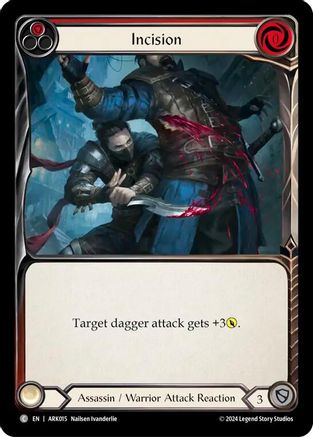 Incision (Red) (ARK015) - Blitz Deck: The Hunted - Arakni