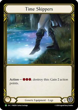 Time Skippers (Golden) - FAB256 (FAB256) - Flesh and Blood: Promo Cards Cold Foil